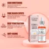 5 In 1 Facial Serum Fade Fine Lines Firming Skin Shrink Pores Moisturizing Brightning Vitamin C Hyaluronic Acid Face Serum 2
