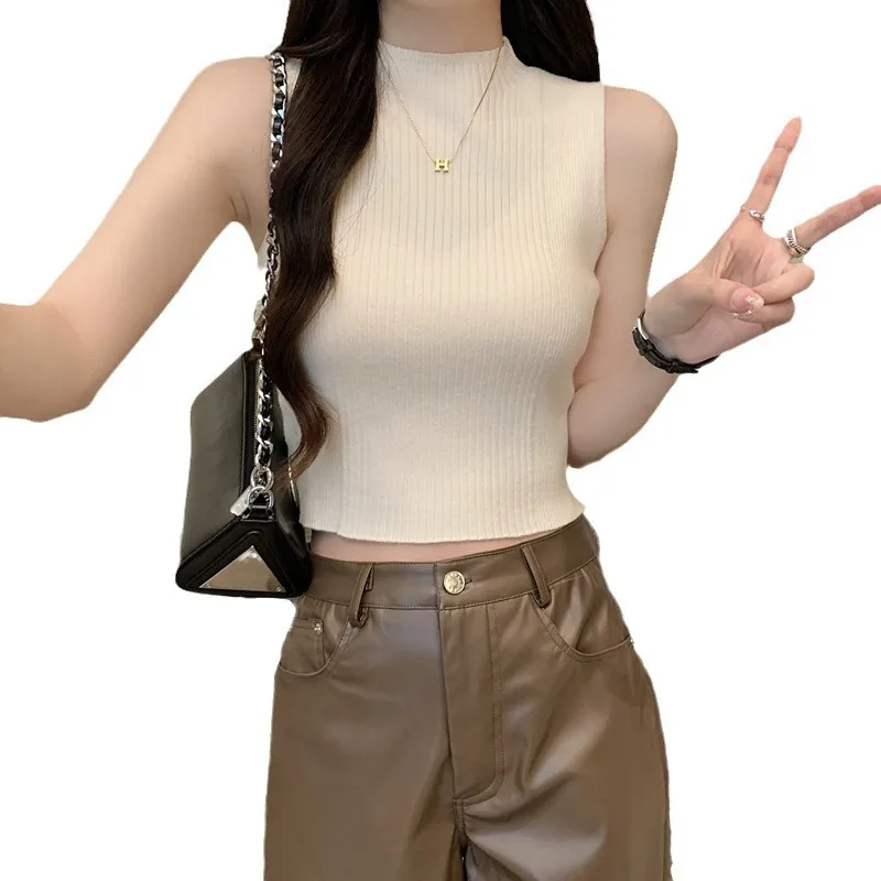 Summer Slim Knitted Sweater Vest