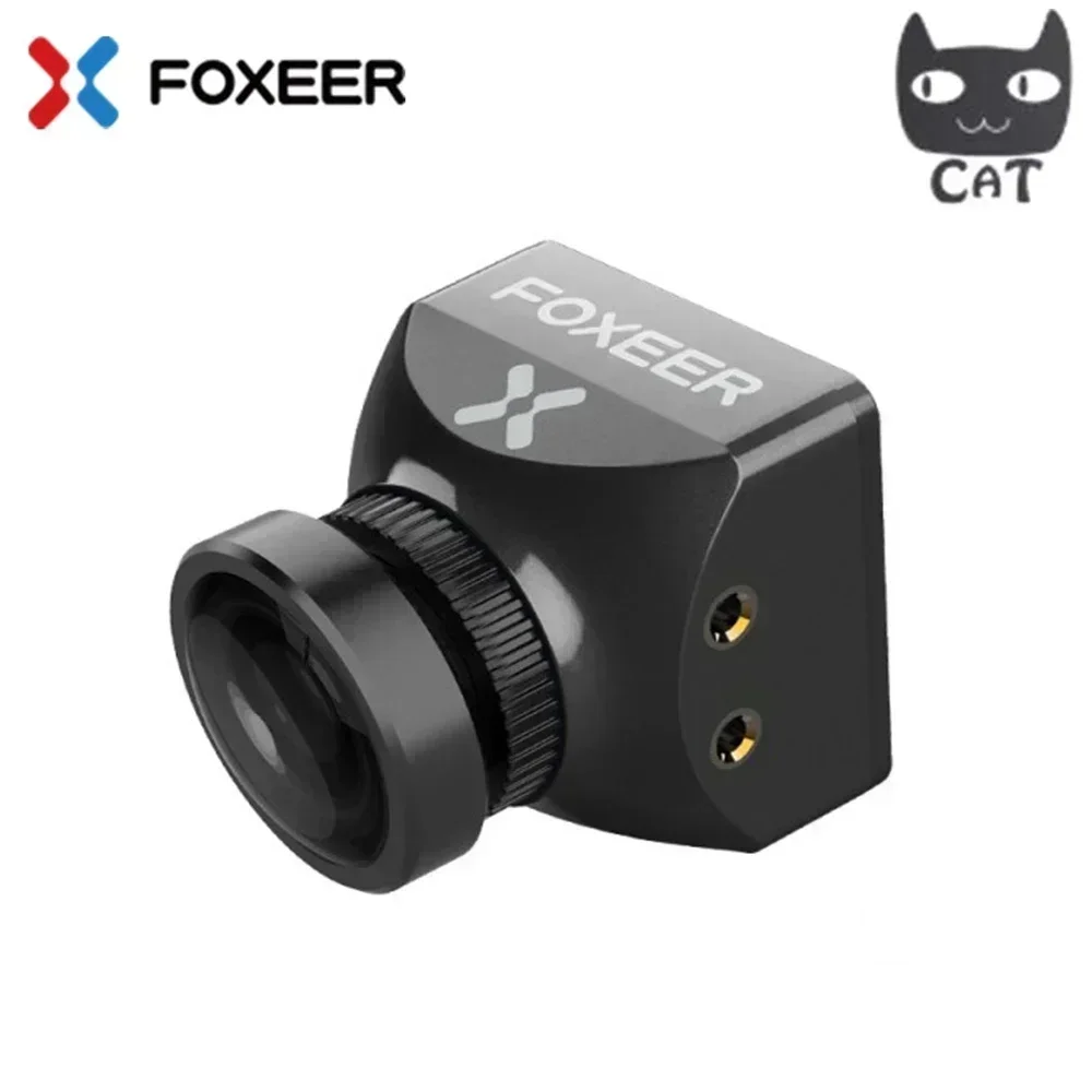 FOXEER Mini/Micro Cat 3 1200TVL Starlight 0,00001Lux FPV камера с низкой задержкой и низким уровнем шума PAL/NTSC для RC FPV гоночного дрона thumbnail 2