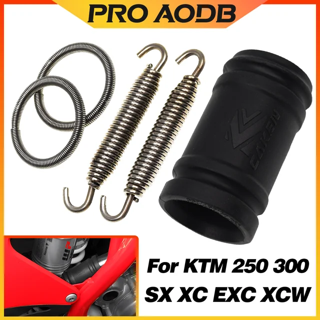 Motorcycle Exhaust Pipe Rubber Connection Hose Spring For KTM 250 300 EXC SX XC XCW TPI For Husqvarna TC TE TEI TX TXI 2017-2023