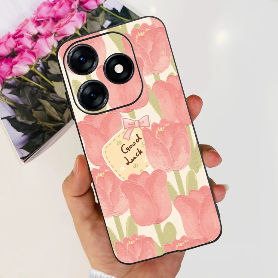 Stylish Painted Soft TPU Phone Case Cover