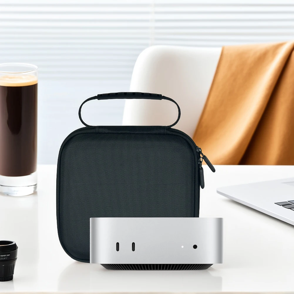 Portable Carrying Case Shockproof Protective Bag Anti-scratch and Dustproof Storage Cover for Apple 2024 Mac Mini M4/M4 Pro