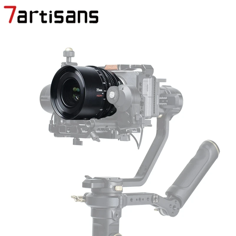 7artisans 7 artisans 25/35/50mm T1.05 APS-C 시네 비전 렌즈 (후지필름,  E, M4/3, 블랙매직 BMPCC 4K, Z CAM E2, 캐논 RF용) ?