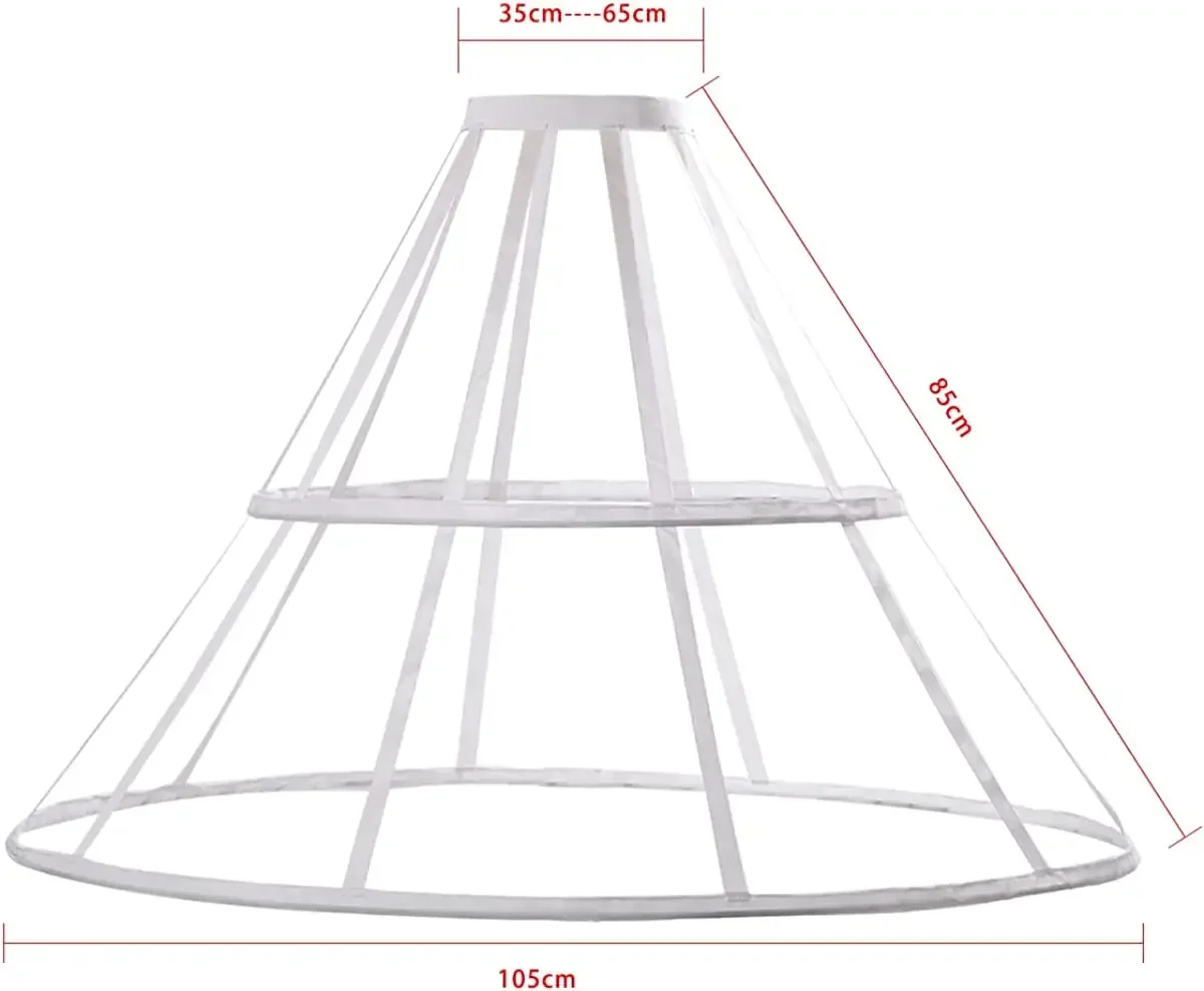 Pannier Petticoat Women Victorian Bustle Cages