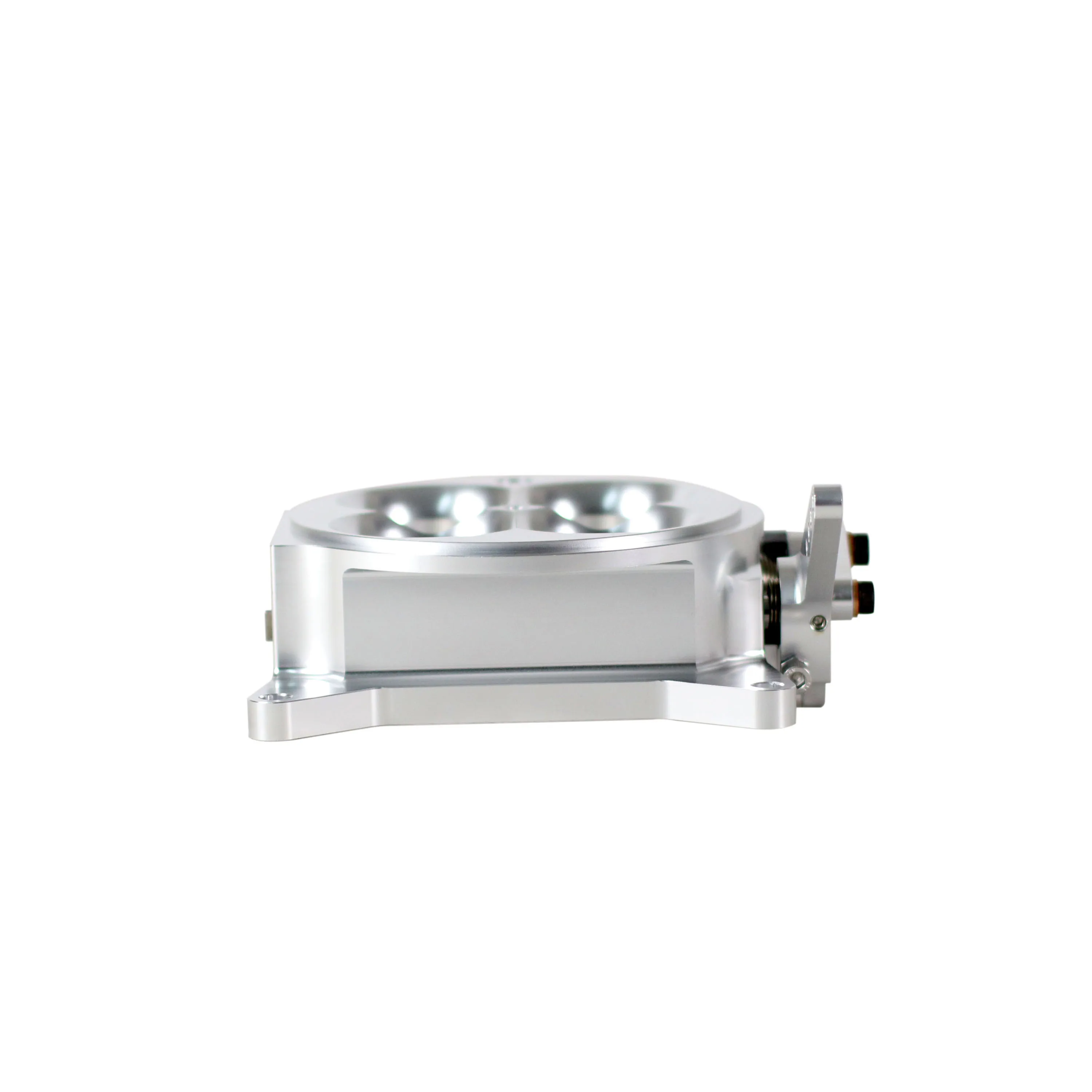 SherryBerg 빌렛 EFI 연료 분사 CNC 1300CFM 1375CFM 4배럴 4150 스로틀 바디 실버리 컬러 GM IAT/TPS 센서용