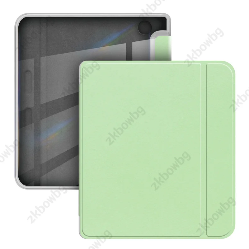 Slim PU Leather Shockproof Smart Case with Clear Back