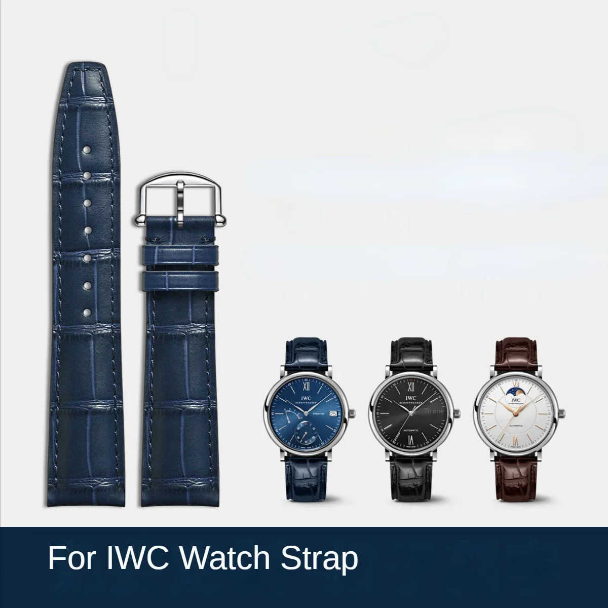 Wholesale Cool Leather Watch Strap IW500422_K0008525