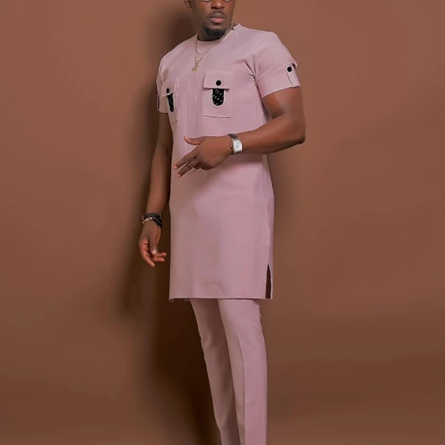 Balogun Dashiki Kaftan Outfit - Image 2