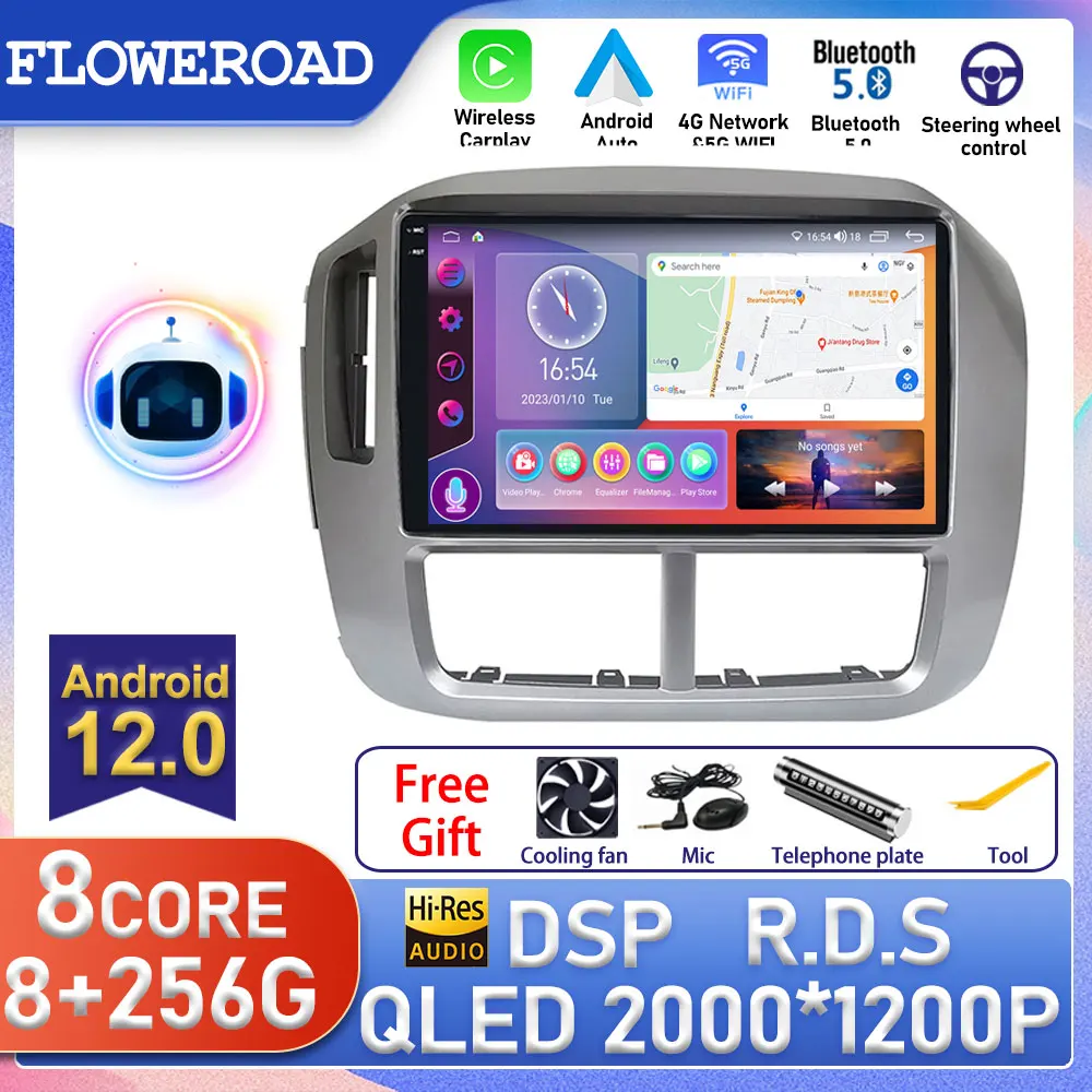

Автомагнитола на Android для Honda Pilot 2006-2008, мультимедийный видеоплеер с навигацией, GPS, Wi-Fi, BT, 4G, беспроводной Carplay TV