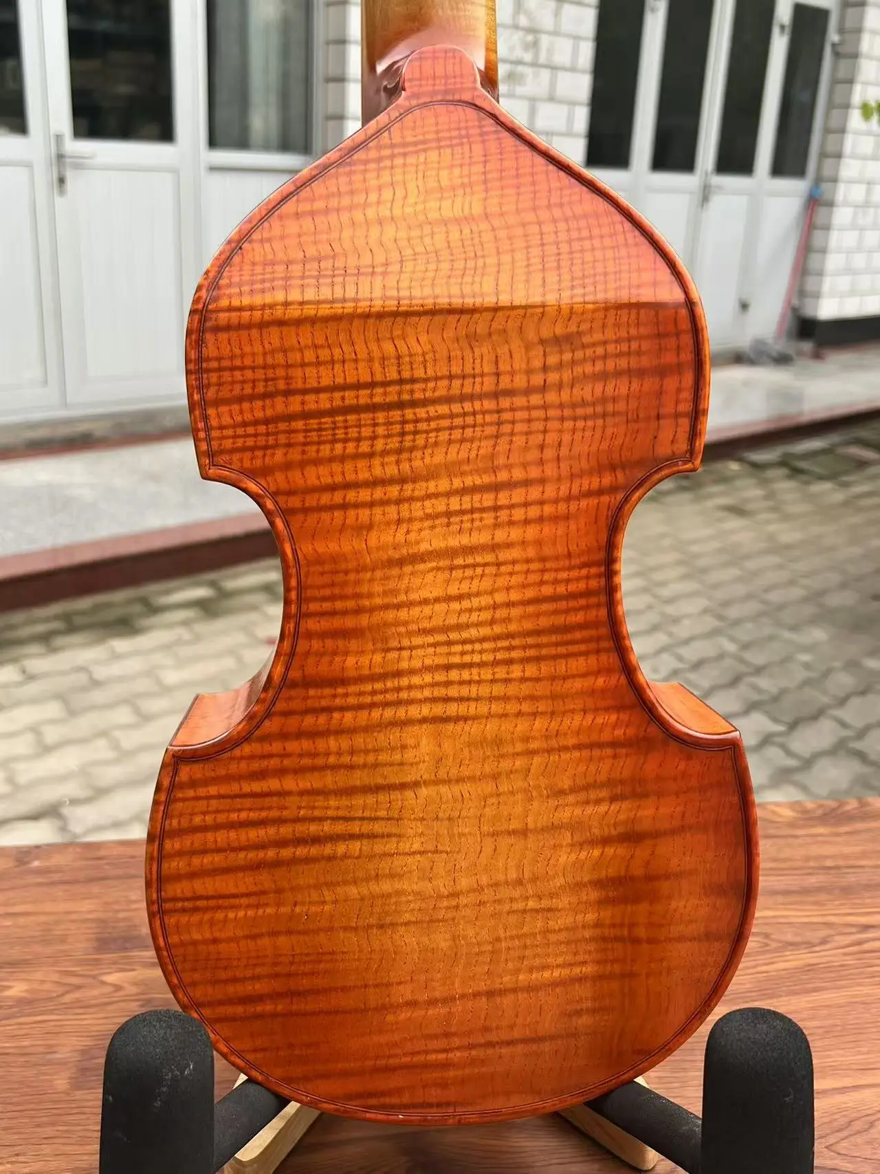 Broque style excellent Maestro 6 strings 15"(380mm) basses viola da gamba #11187