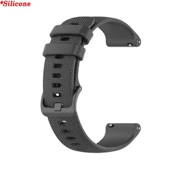 Elegant Leather Smart Watch Strap with Rose Gold Buckle - 18mm Wristband for 18mm Universal (Black 01)