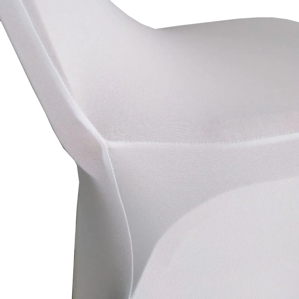 jiaorui 20/30/50/100/150Pcs Spandex Wedding Chair Seat Cover 4