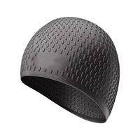 Unisex Silicone Swimming Cap Large Bathing Caps for Long Hair Professional Waterproof Ear Protection Provides High Elasticity 2