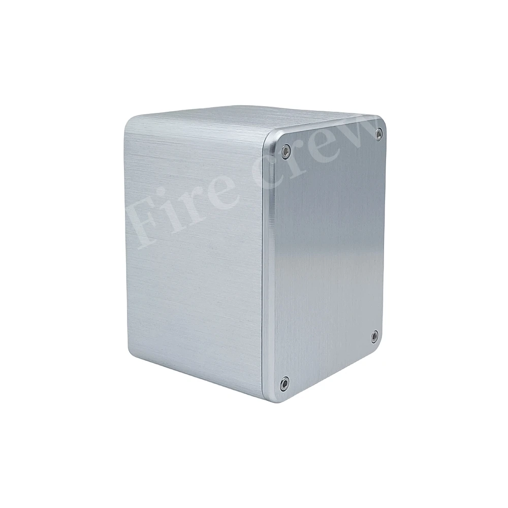 Fire Crew All Aluminum Transformer Shielding Cover Shell Protective Cover Box Prevent interference Tube Audio Amplifier Kit DIY 4