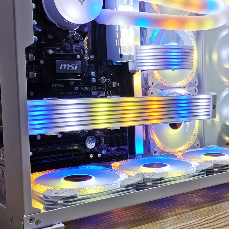 Coolmoon Aosor Flexible Mounting Light 5v Argb Aura Sync Bendable