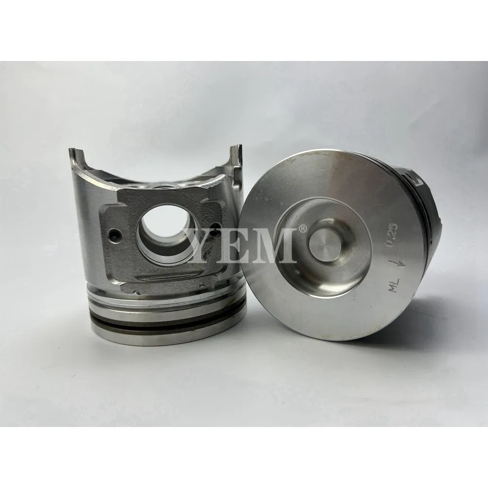 Yanmar 디젤 엔진용 피스톤 + 0.25mm, 4TNV94, 좋은 품질, 4 개