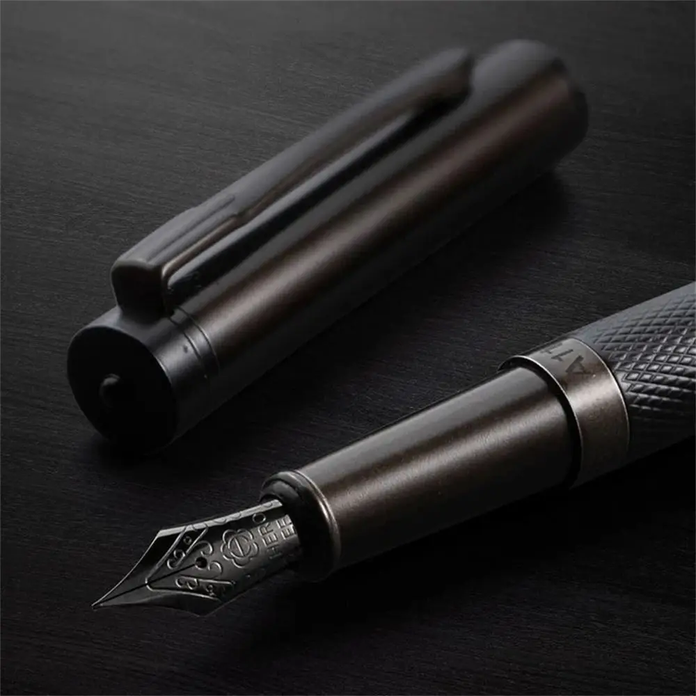 Stationery Metal Black Forest Stainless Steel Gift Pen Extra Fine Writing Pens Signature Pen Fountain Pen Calligraphy Pen