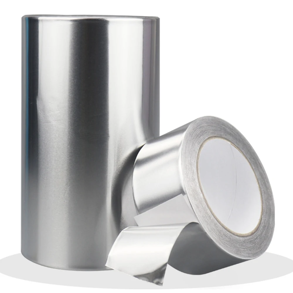 Aluminum Foil Tape, High Temperature Resistant Smoke Exhaust Pipe Sealing Kitchen Cauldron Leak Proof Sunscreen Heat Insulation