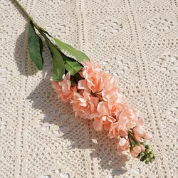 Vibrant 31.5 Violet Artificial Flower for Elegant Decor & Photography (Champagne)