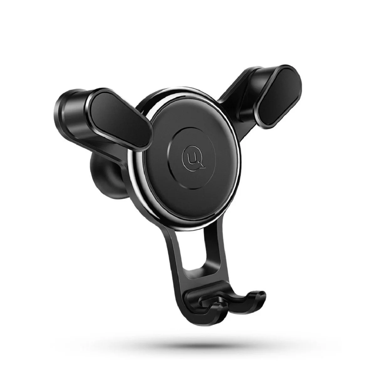 Per Motorola Thinkphone (2023) Supporto Triangolo Girevole Dello Sfiato Dell'Automobile Con Clip - Nero