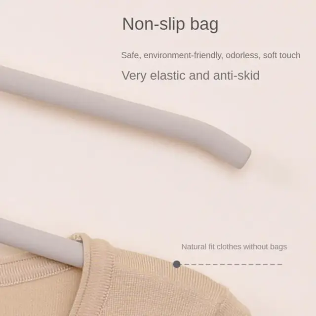 Fogas Kreatív Űrmegtakarító Akasztók Otthoni Tároló Többrétegű Akasztó Magas Acél Eva Hab Háztartás Nincs Nyomatrétegű - Image 6