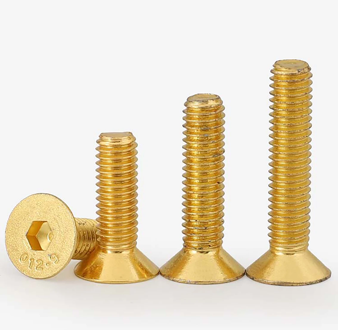 Kit Bulloni A Brugola Testa Cilindrica – Oro Titanio M4 M5 M6 M8