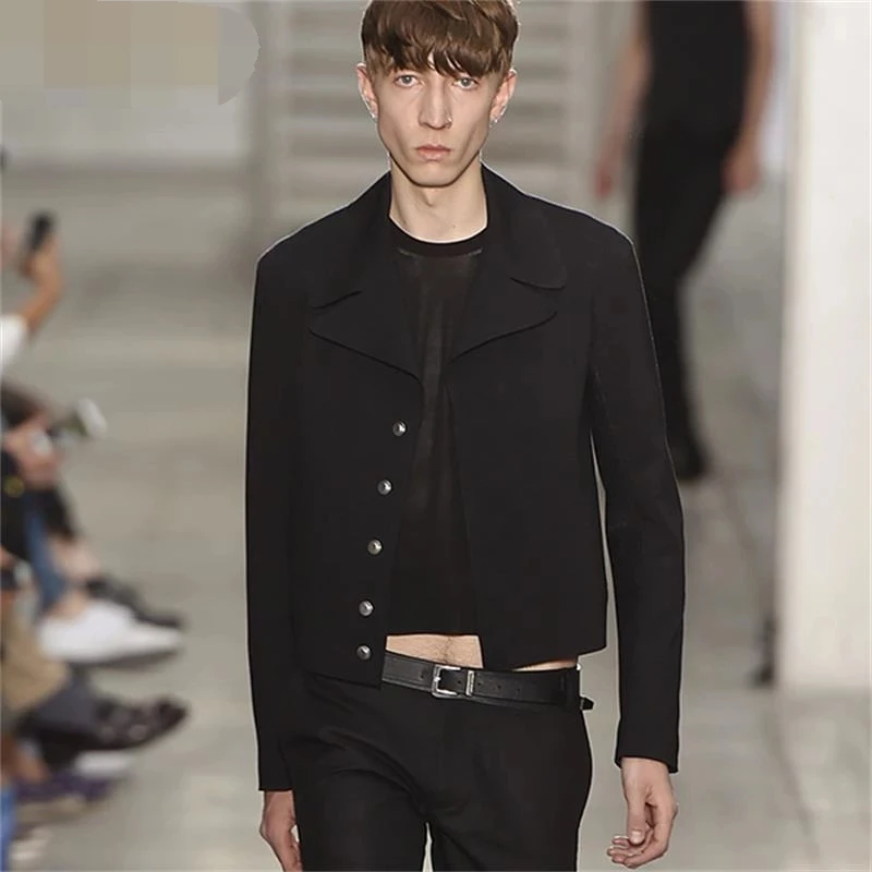 

Men's Suit Coat Raglan Korean Slim Fit Small Suit Single Breasted Youth 2023 Spring And Autumn Men's Casual Coat