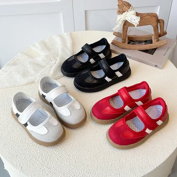 Sneakers Casual per Bambini dai 3 ai 18 Anni, Scarpe Rosse per Ragazzi e Ragazze per Tutte le Stagioni, Scarpe da Allenamento Bianche con Suola Morbida Antiscivolo per Bambini