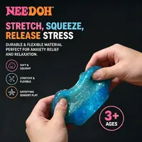 Needoh Nice Cube, jouet sensoriel brillant pour soulager le stress, outil anti-anxiété et pour la concentration, cube sensoriel de bureau pour adultes et enfants 6