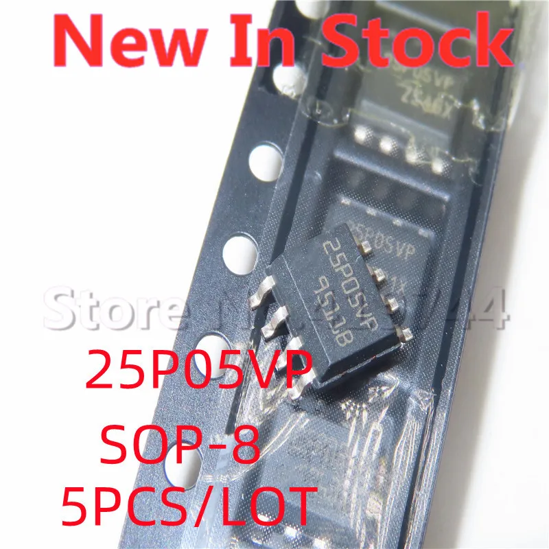 

5 шт./лот 100% качество 25P05VP M25P05-AVMN6TP M25P05 SMD SOP-8 микросхема памяти в наличии Новый оригинал