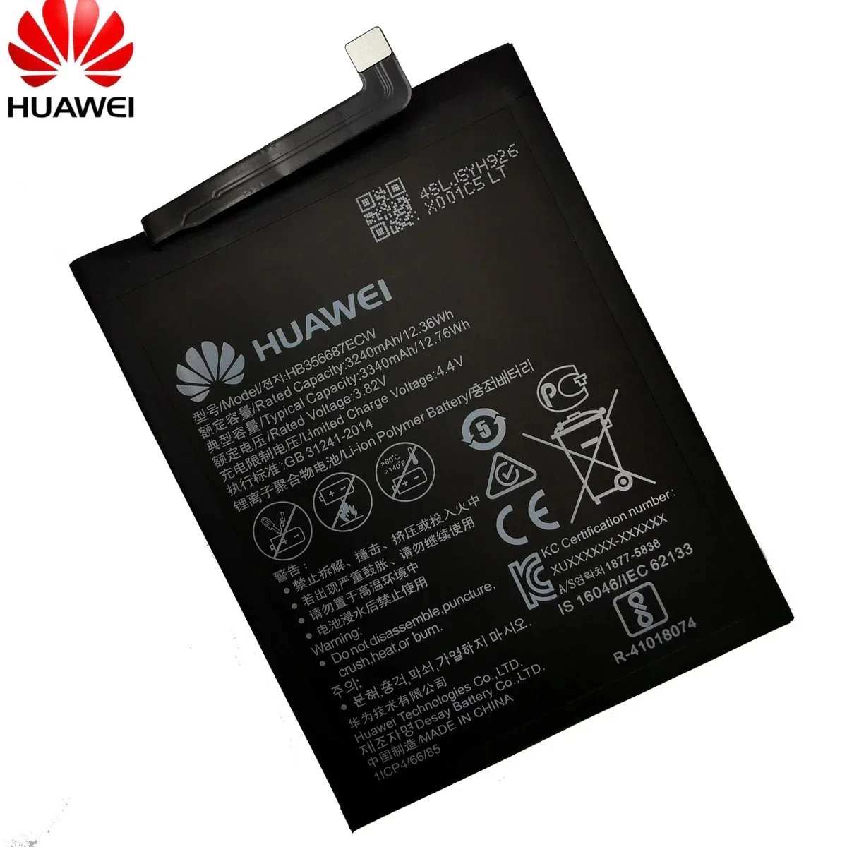 Smart Phone Battery Phone Battery Original Battery HB356687ECW For Huawei Nova 2Plus 2i 2S 3i 4e Huawei P30 Lite Mate SE G10 Mate 10 Lite Honor 7X / 9i