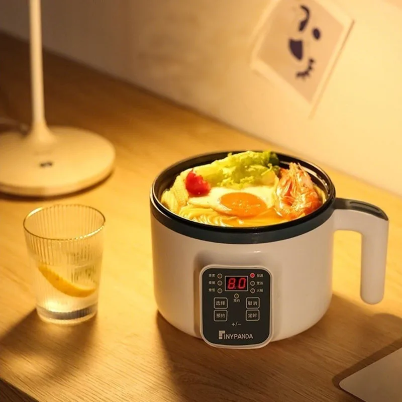 1.7L Mini Electric Cooker Electric Pressure Cooker Hot Pot Multifunctional Household Home Appliances Kitchen Supplies NEW