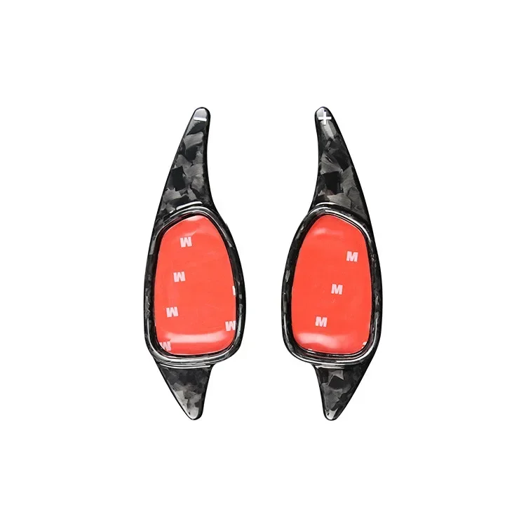 For Audi A5 S3 S5 RS6 SQ5 RS7 Steering Wheel Carbon Fiber Forged Shift Paddle Automotive Interior Paddle Black