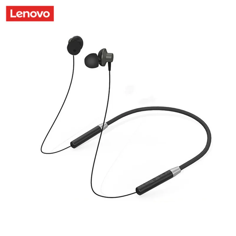

Lenovo Bluetooth Earphones HE05 Wireless Earbuds Magnetic Neckband Earphone Waterproof Sport Headset with Mic Noise Cancelling