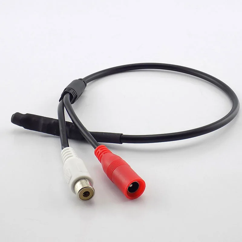 Sistema di videosorveglianza CCTV DC 12V con microfono audio e ingresso di alimentazione RCA per telecamere di sicurezza. C5 - immagine 5