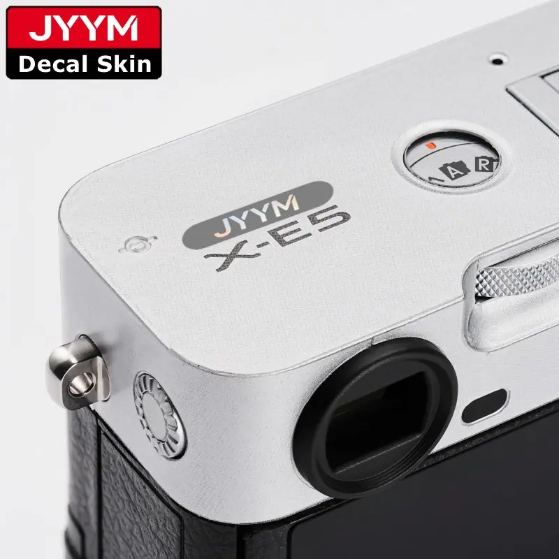 Fuji Fujifilm XE5 X-E5 데칼 스킨 비닐 랩 보호 필름 코트 X E5 용 투명 필름 스티커