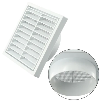 Efficient Ventilation Grille Durable PP Material Suitable For Wall Or Ceiling Openings Vermin And Rodent Protection White