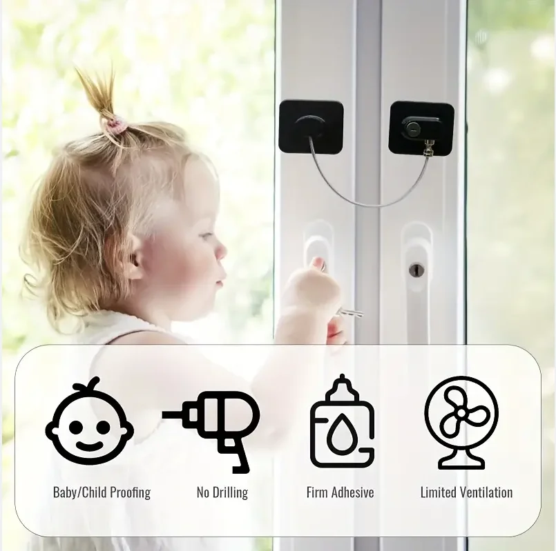 Child Safety LockingTipper Prevents Fridges And Cabinets From Tipping Over cabinet lock child lock safety lock refrigerator lock refrigerator door lock