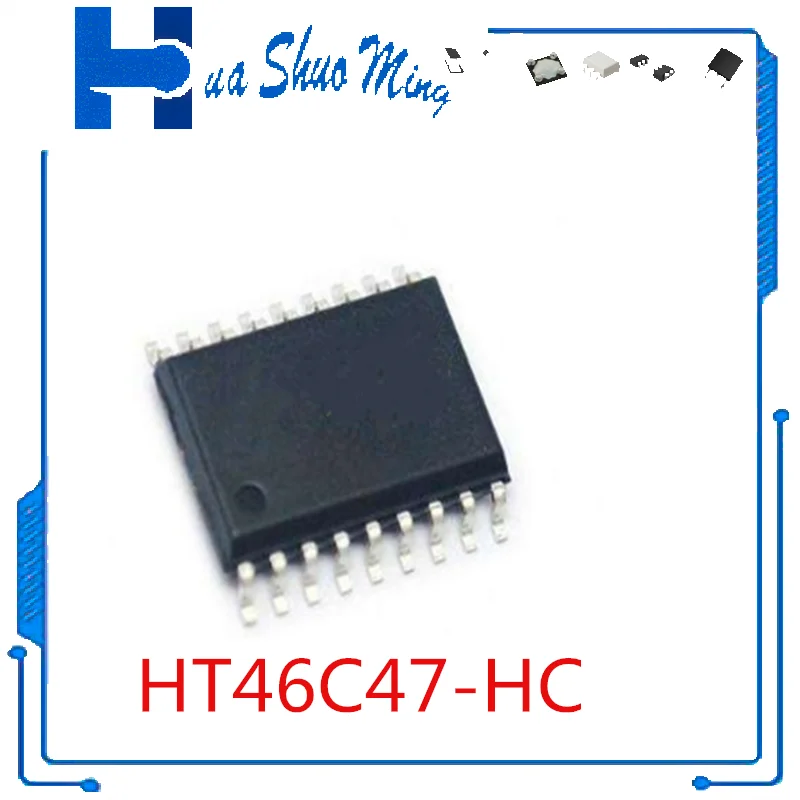 

2Pcs/Lot HT46C47-HC SOP-18 KLM8G1GEME-B041 BGA LA4620 4620 ZIP23