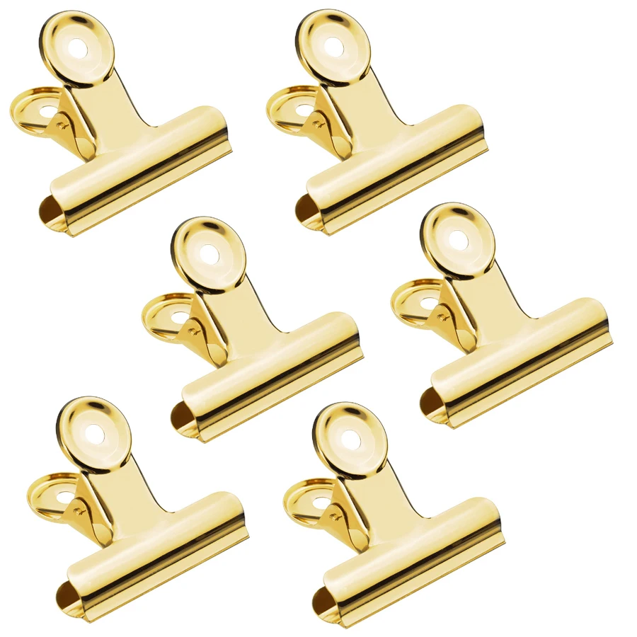 6PCs Edelstahl Nagel Befestigungs Clips für Maniküre Faser Verlängerung Gestaltung Nagel Tipps Form Tool Kit – Detail 8