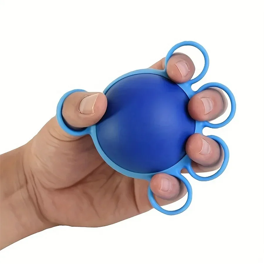 5-Finger Hand Grip Strengthener for Finger Stretching & Rehabilitation - Paralysis Training Aid