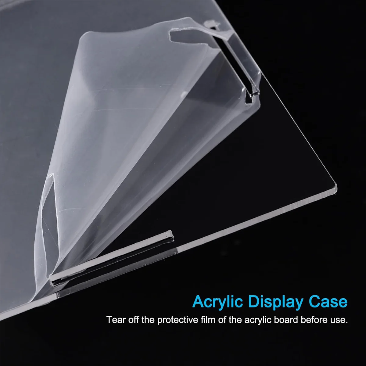 1:14 Scale Transparent Acrylic Display Box, Suitable for Protection and Display of Small Collections of Toy Car Model Building Blocks (Inner Circle Size 37X19X12Cm) 6