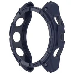 Durable Soft TPU Protective Case for Smart Watch Strap Band (Dark Blue)