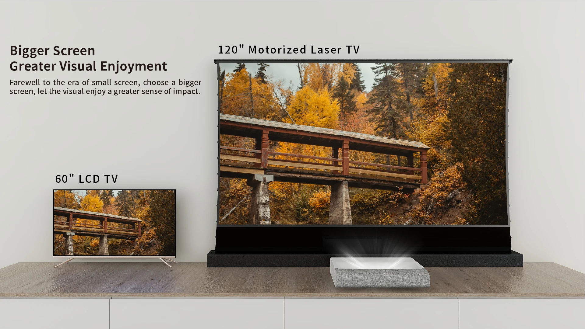 Рисунок 3 - LSP7T первоклассный лазерный 4K смарт-проектор