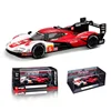 Bburago 1:43 Ferrari 499p Dust Cover 24h Le Mans Rally Champion Porsche 963 Bmw M Hybird V8 Lamborghini Sc63 Alloy Car Model Toy 6