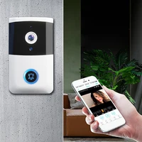 WiFi Wireless Video Doorbell IR Night Vision Doorbell Camera Two-way Audio Smart Door Bell for Home Security Alarm System - Image 2