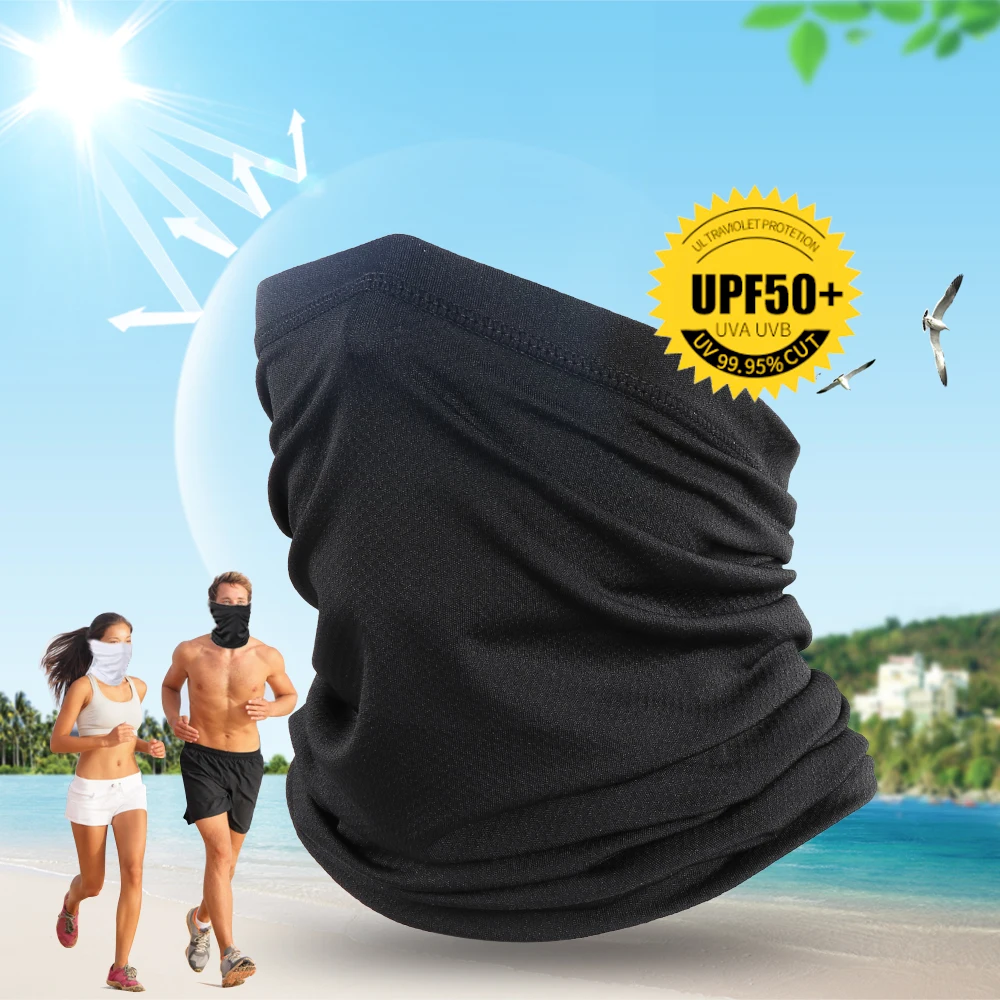 Summer Cool Bandana Half Face Mask Cover Neck Gaiter Hiking Hunting Cycling Sport Tube Scarf Sun Masks Men Women - AliExpress