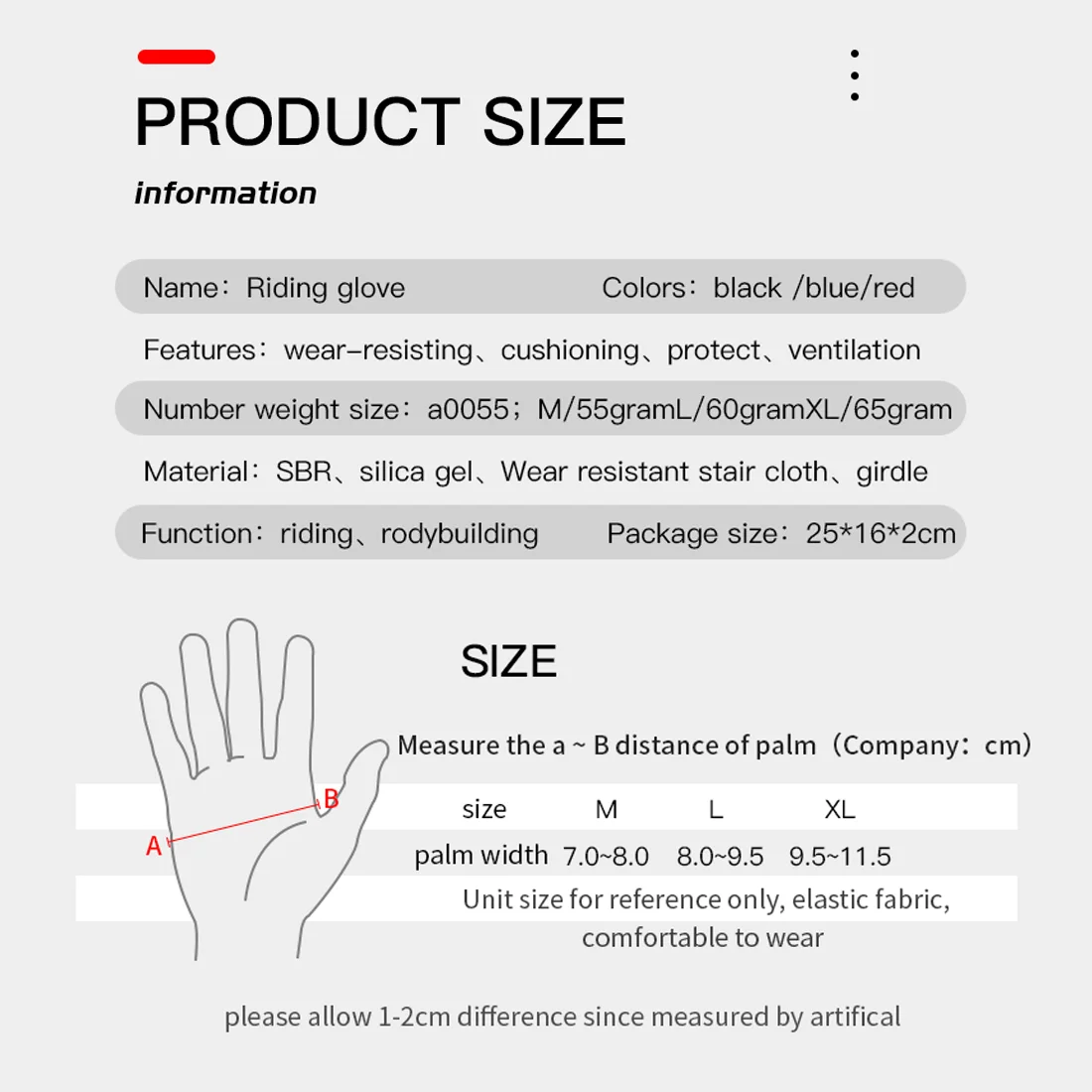 Outdoor Half Finger Cycling Gloves Breathable Lycra Fabric Wear Resistant Road Bike Riding MTB Bicycle Motorbike Gloves Black