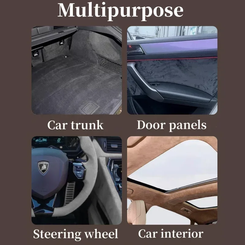 Leather Repair Suede Self Adhesive for Car Interior Door Panel Furniture Sofa