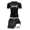 Anime Berserk Compression Set Men's Workout Gym Tshirts Breathable Running Shorts Quick Dry Sports Rash Guard Sportwear Set 3